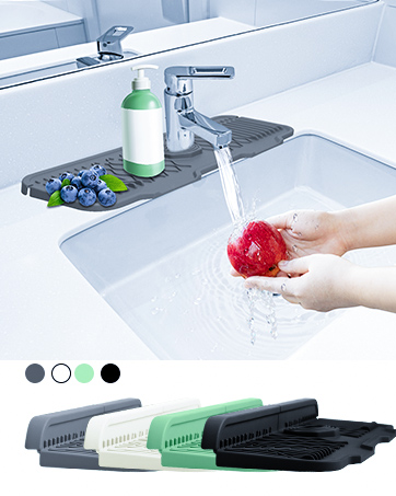 faucet guard & draining mat