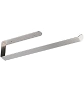 DIYZON Self Adhesive Paper Towel Holder Under Cabinet Mount, Wall Mount Paper Towel Roll Rack for...