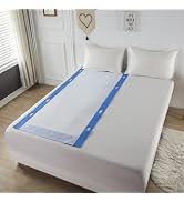 WenBags Disposable Positioning Bed Pad with Handles (80*190cm, 350lb), Disposable Transfer Pad an...