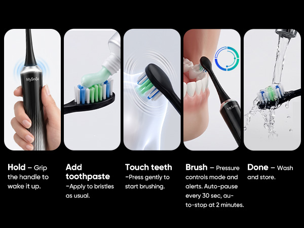 MySmile MS-D59 Electric Toothbrush