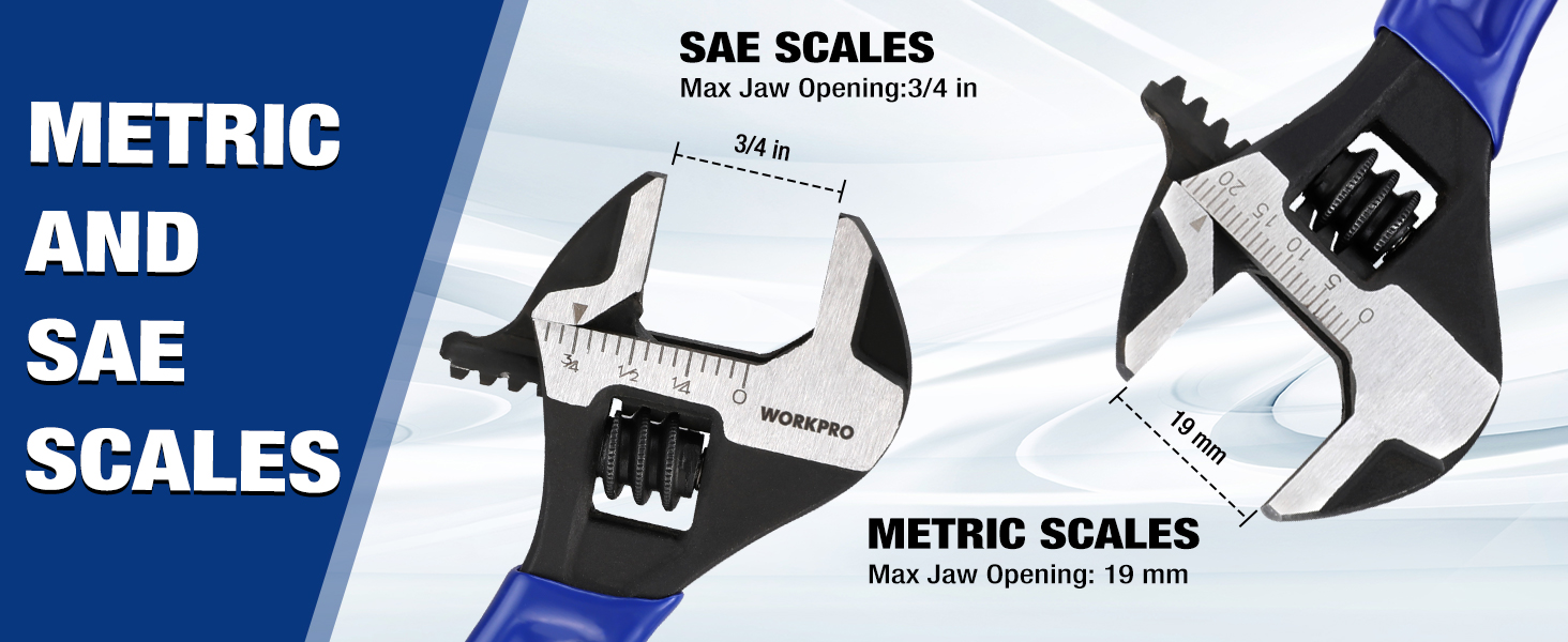 metric and SAE scales