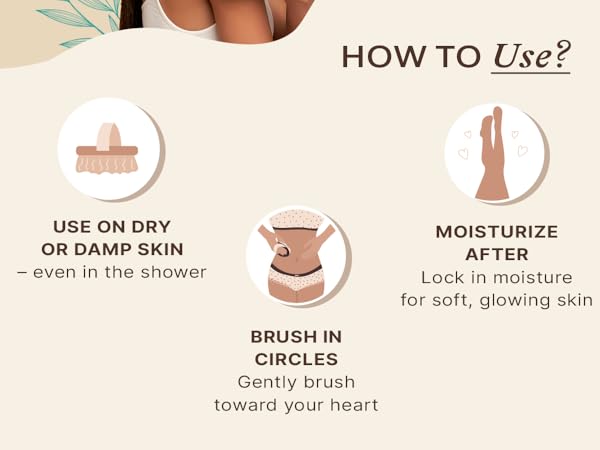 dry brushing body brush lymphatic drainage showering skin bath scrub shower natural cellulite