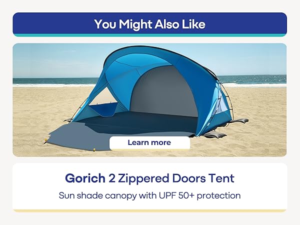 beach tent sun shelter
