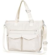 Iioscre Travel Tote Bag for Women, Waterproof Duffel Bag with Adjustable Strap, Crossbody Weekend...