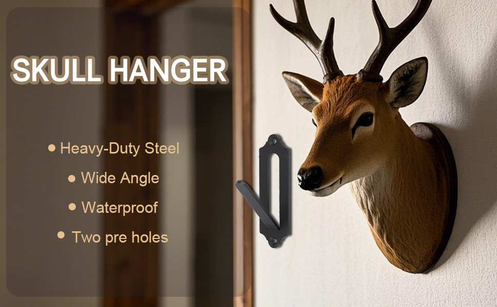 European Mount Skull Hanger
