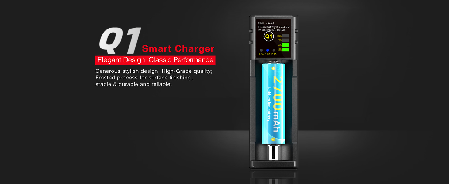 1 port battery charger