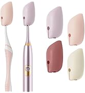 Muslish Silicone Toothbrush Covers, 4 Pack Tooth Brush Cover Cap for Electric & Manual Toothbrush...