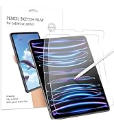 avakot 2 Pack Paperfeel Screen Protector for iPad Pro 12.9 Inch 2020 | Matte Drawing Film for iPa...