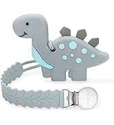 Teething Toys for Babies, Baby Teethers with Clip Silicone Baby Teether Toys for Boys and Girls I...