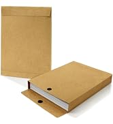 Cheardia 10 Pack Expandable Envelopes 13 x 9.4 Inch, Large Heavy-Duty Hook-and-Loop Fastener Mail...