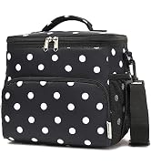 GYEUKHAM Insulated Lunch Bag for Adult/Women/Men, Reusable Large Lunch Box Cooler Soft Leakproof ...