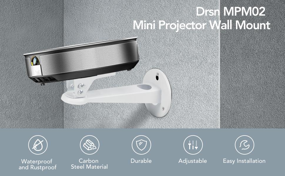 DRSN MPM02 Mini Projector Wall Mount