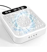 MEKK Professional Nail Dust Collector with Reusable Filter,Vacuum Fan Dust Extractor, Powerful & ...