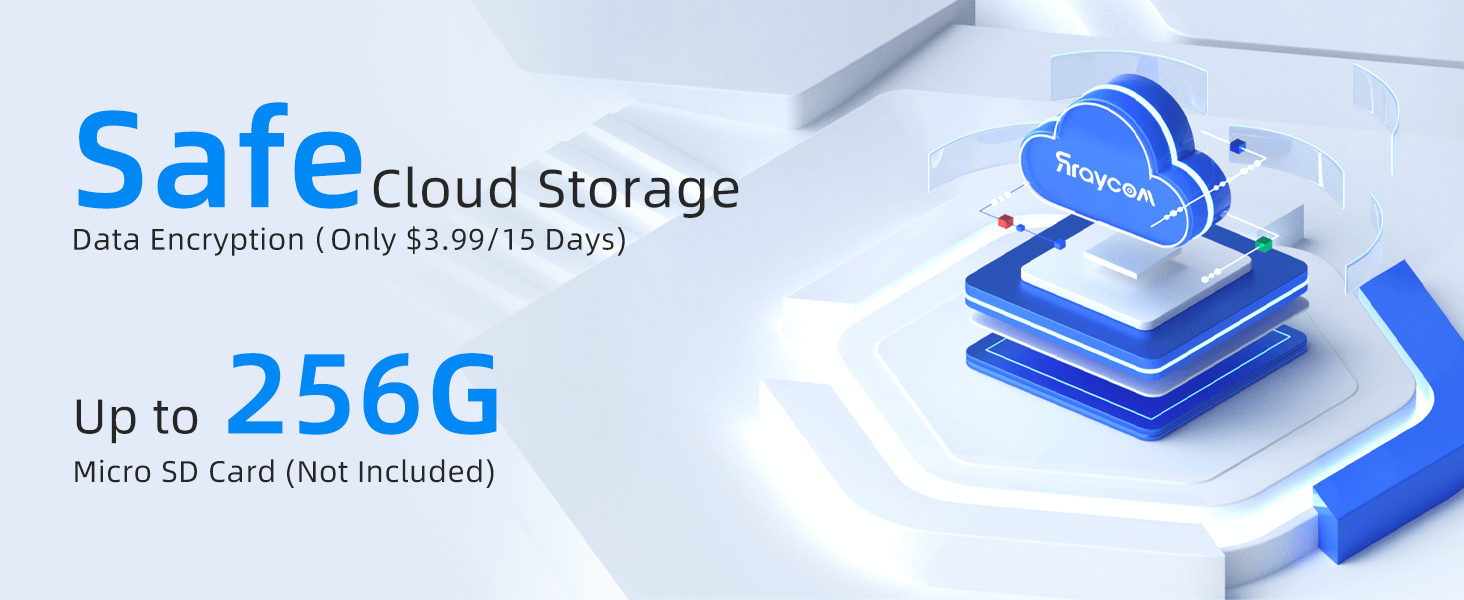 Support cloud and sd card storage