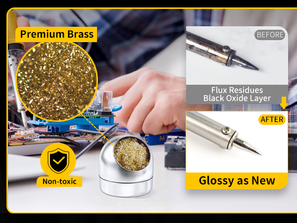 Soldering Tip Cleaner Solder Tip Cleaning