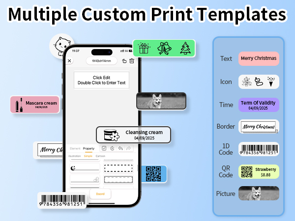 Customize your own labels