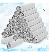 MENOLY 30 Packs Cooling Towels Bulk Cooling Towels for Neck and Face Gym Workout Cooling Neck Rag...