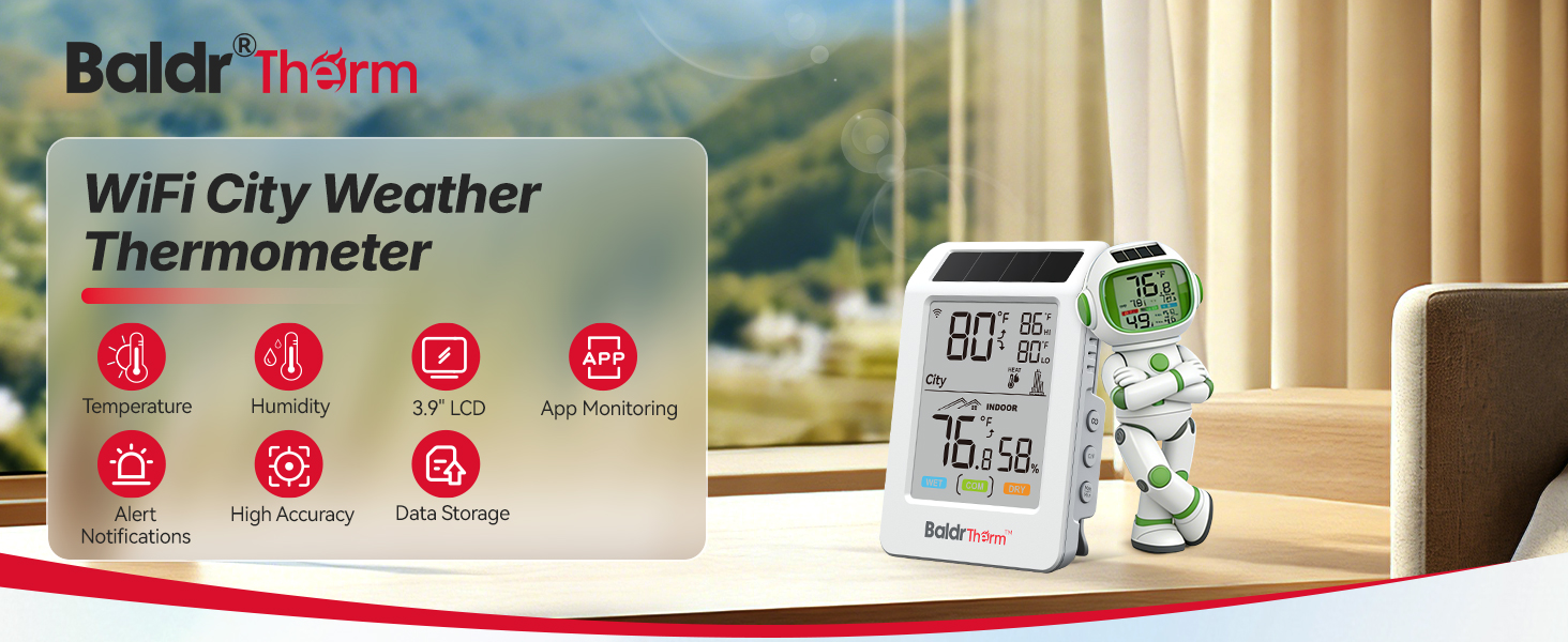 WiFi City Weather Thermometer