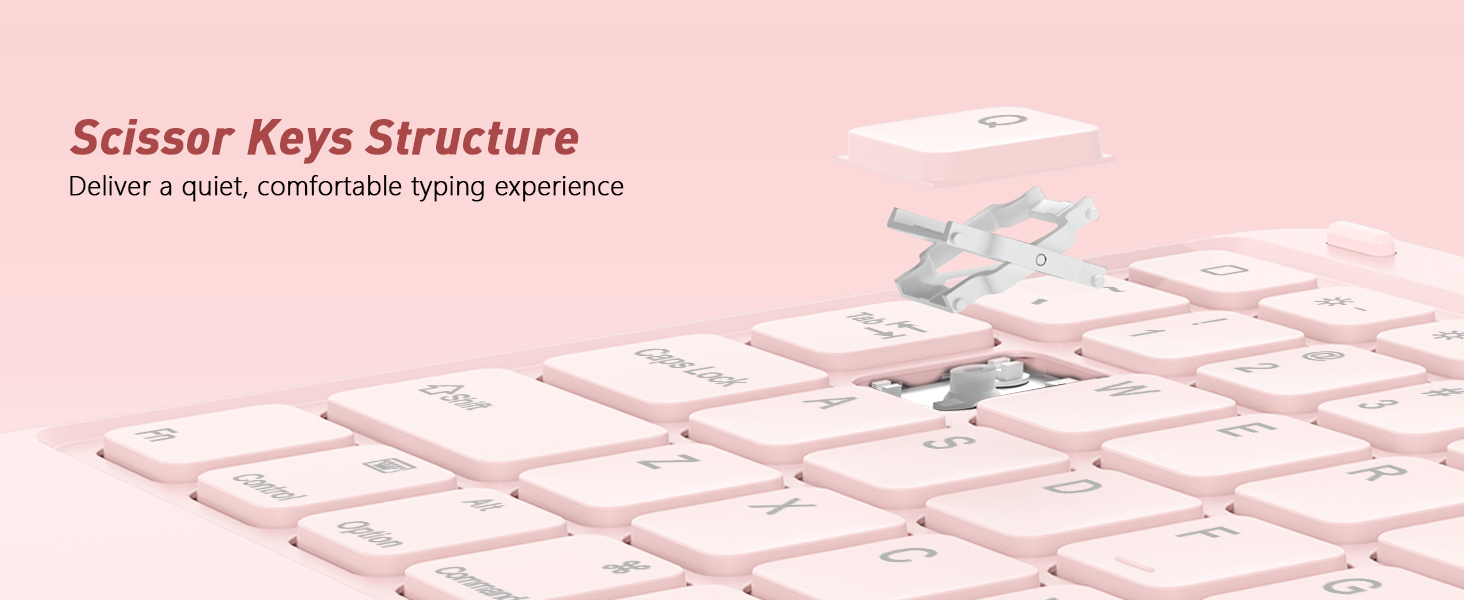 for iPad 11th (A16, 2025)/10th Generation Case with Keyboard