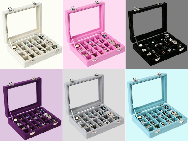 Jewelry Earrings Display Organiser Box
