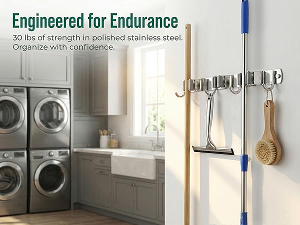 mop holder wall mount