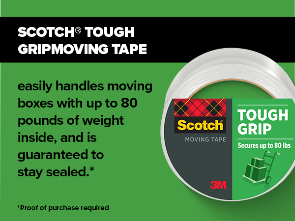 Scotch Tough Grip Moving Tape
