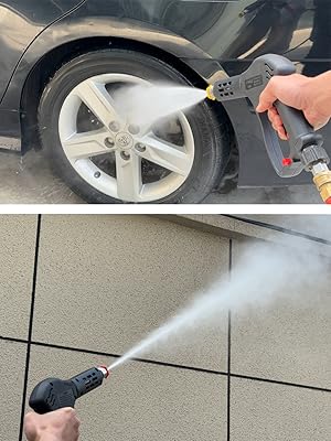 short pressure washer gun