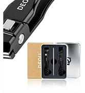 DEOU Ingrown Toenail Clippers with Nail File, Premium Stainless Steel Oblique Cutter, Anti-Splash...