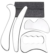 FeelFree Sport 4 in 1 Gua Sha Massage Scraping Tool Set-Muscle Scraper Tools for Soft Tissue Mobi...