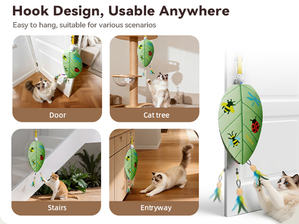 Door Hanging Cat Toy
