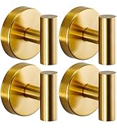 Fenas Suction Cup Hooks for Shower - Bathroom Reusable Hooks for Towels, Robes & Loofah - No-Dril...