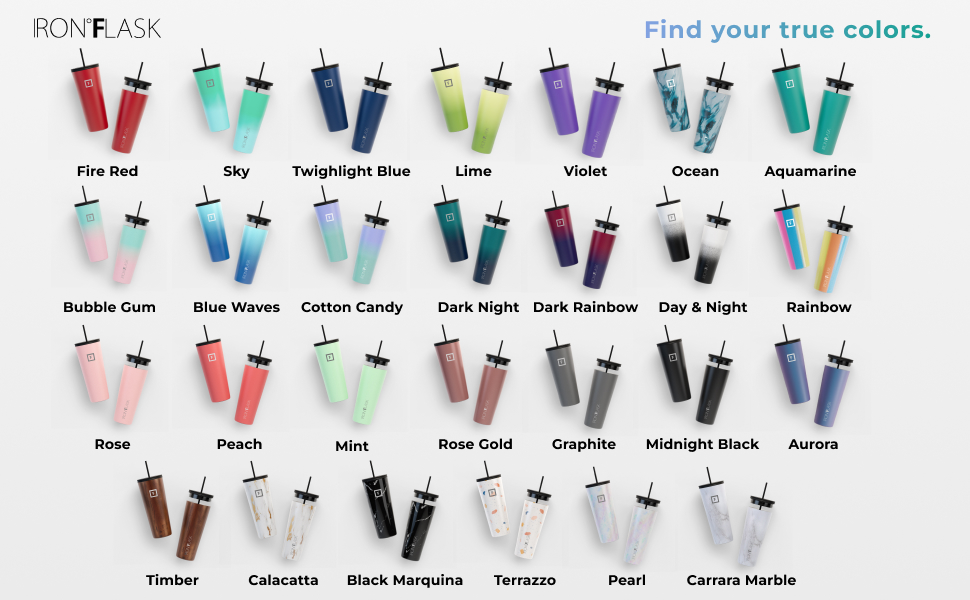 Classic Tumbler 2.0 colors