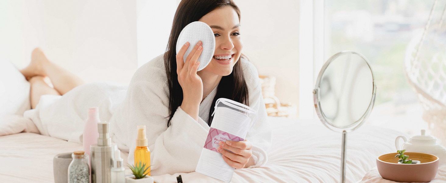 for Makeup Removal, Cleansing, Skin Care etc.