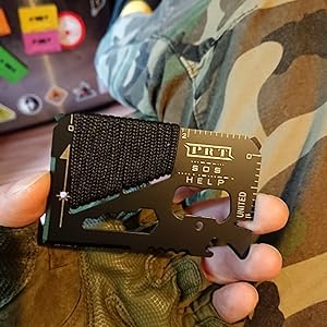 Multitool Credit Card Tool