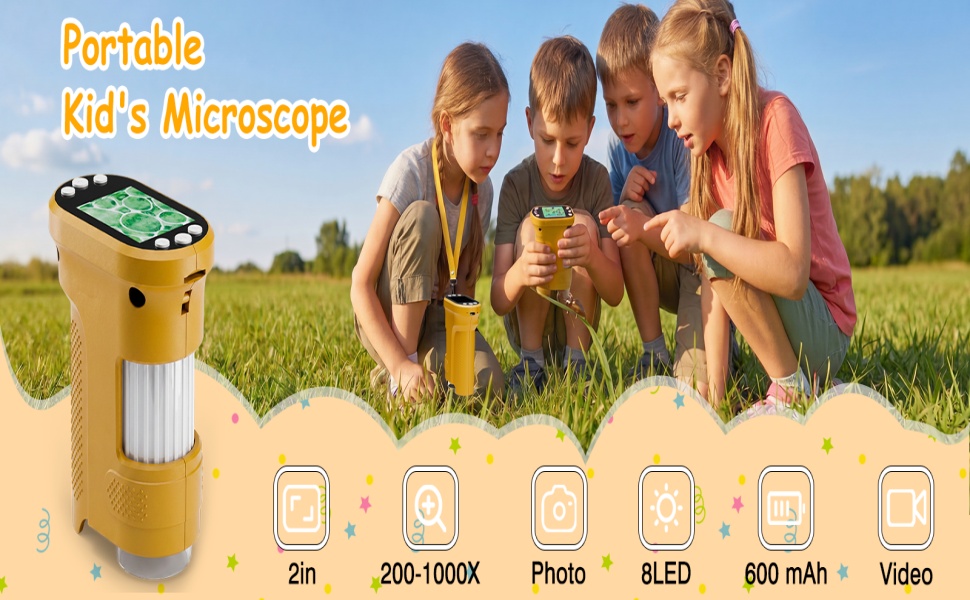 portable kid's microscope 1