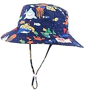 Home Prefer UPF50+ Kids Sun Hat Toddler Bucket Hat Summer Sun Hat for Boys Girls