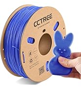 CCTREE 3D Printer TPU Filament 1.75mm, Shore 95A Hardness TPU, Flexible Soft Filament TPU, Dimens...