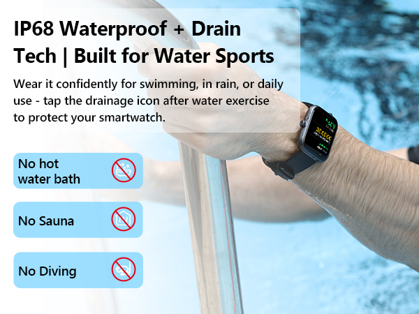 IP68 Waterproof