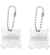 Harrier Hardware 4-Way Keychain Slotted Flat Head Screw Driver, 2-Pack EDC