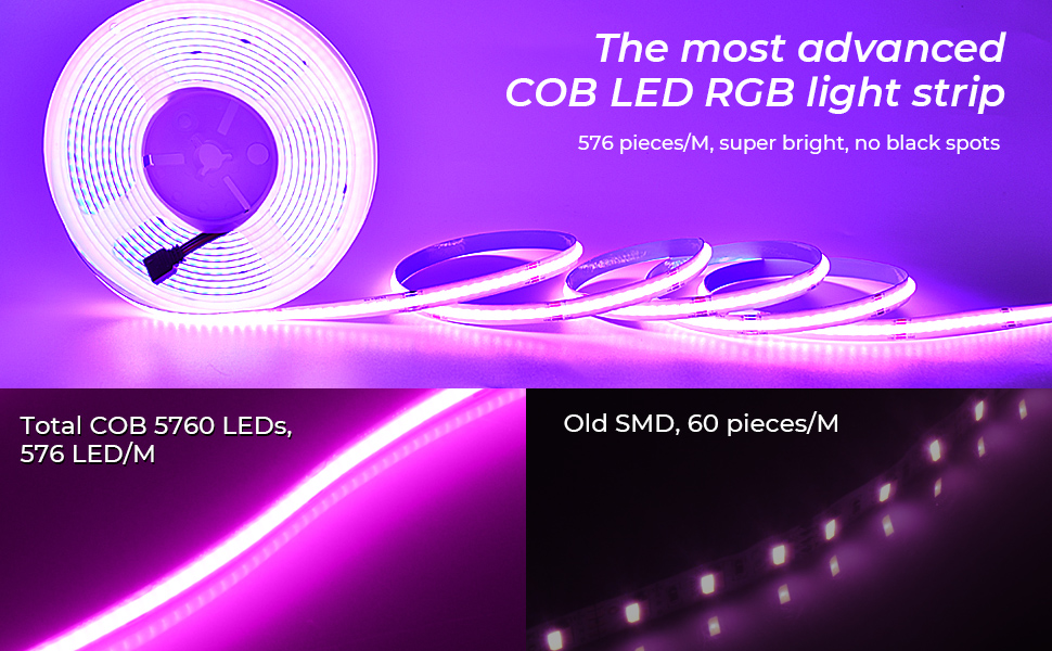 no dark spot high density linear lighting