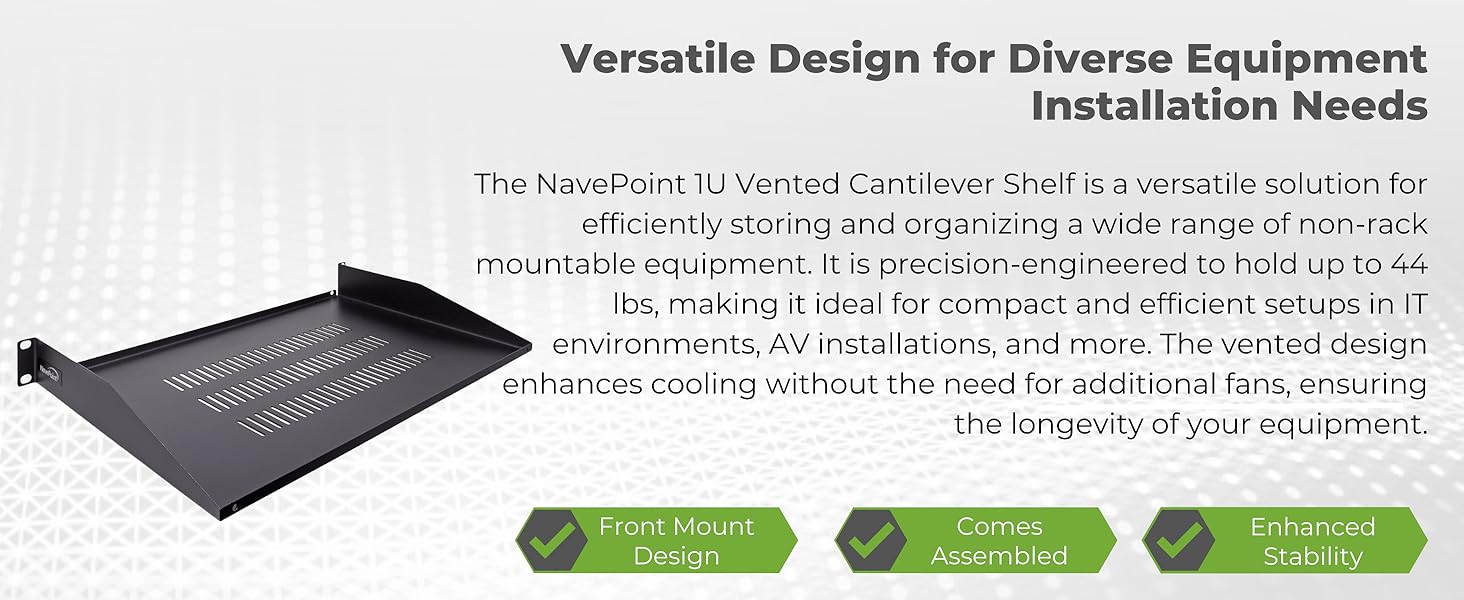 NavePoint Cantilever Shelves