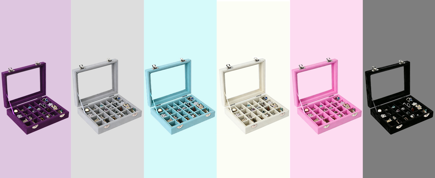 Jewelry Earrings Display Organiser Box