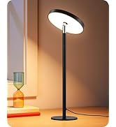 EDISHINE LED Table Lamp with 2 Adjustable Height, 5%-100% Dimmable & 3 Color Temperature, Touch C...