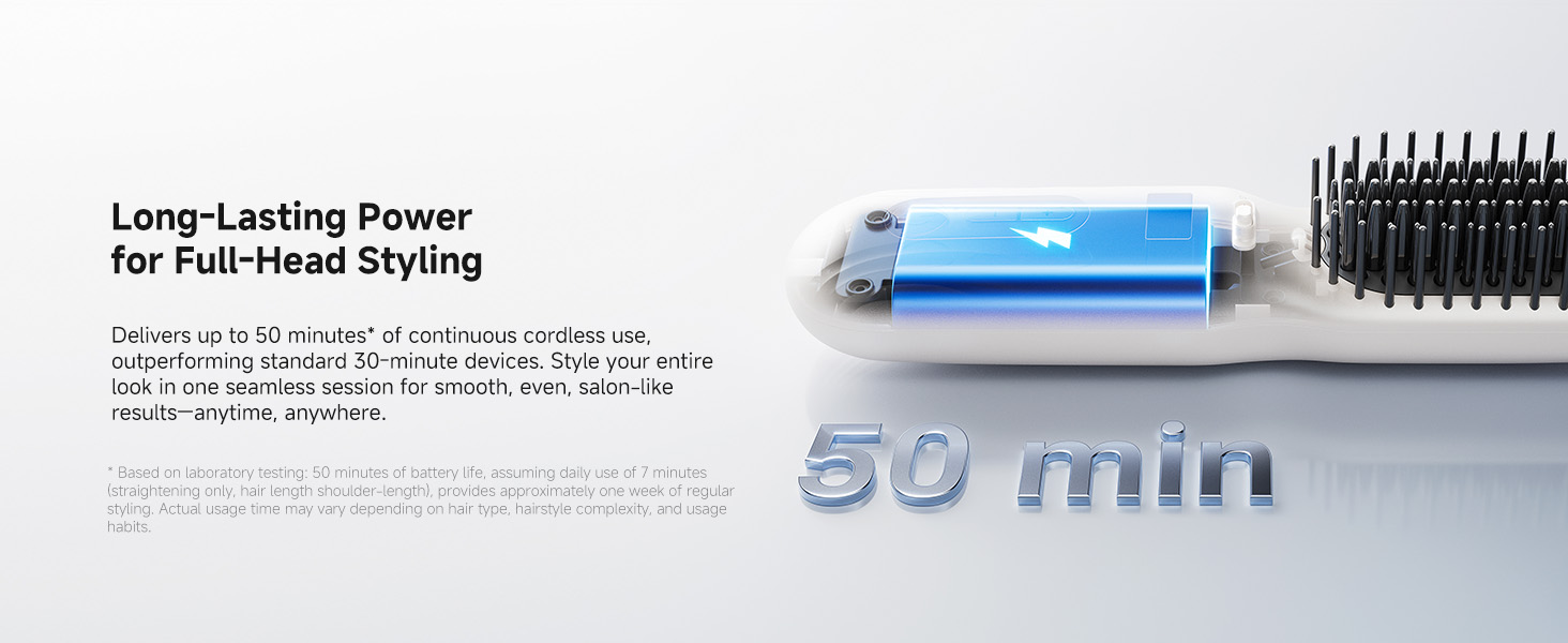 hair straightener brush