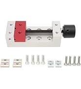 2inch Mini Drill Press Bench Vice Clamp Aluminum Flat Clamp Opening Parallel Table Bench Vise Pre...
