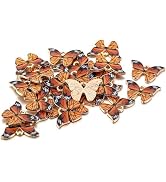 Seadiquiet Butterfly Charms, 10Pcs Colorful Butterfly Charms Pendant Enamel Metal Small Necklace ...