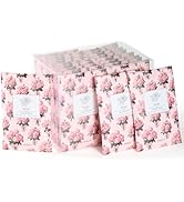 MYARO 20 Packs Rose Scent Sachet Air Freshener for Home Car Closet Drawer Shoe Odor Eliminator Lo...