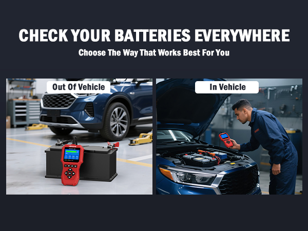 automotive battery tester