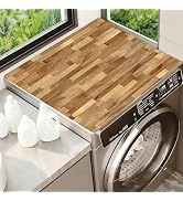 Washer Dryer Top Cover Mat, Non-Slip Laundry Room Decor, Laundry Room Kitchen Appliance Decor Pro...