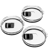 CeleVista 3 Pack 30 oz Replacement Lids for YETI 30oz Tumbler, Magnetic Slider Cup Lid, BPA Free,...